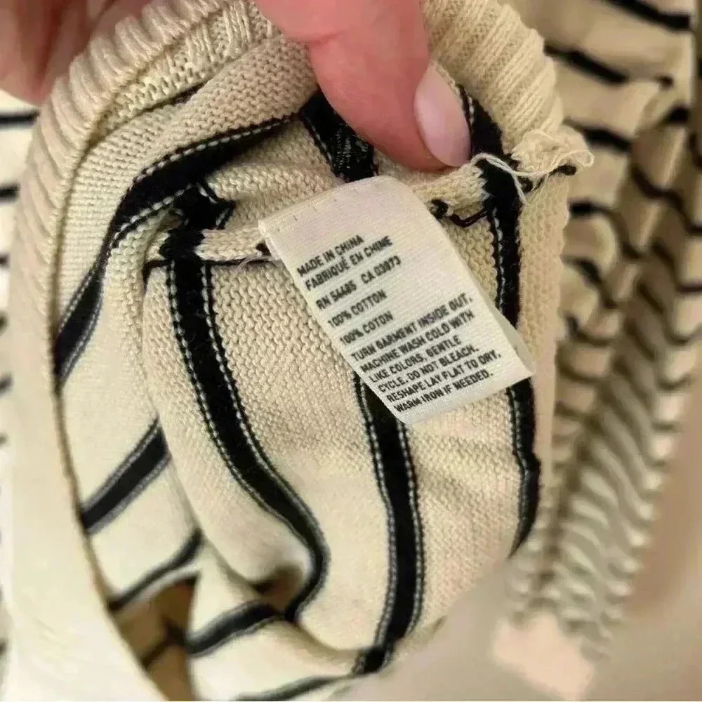 American Eagle Men’s Striped Pullover Collared Qu… - image 5